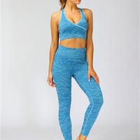 Legging Sport Camouflage Sans Couture | Yogaova