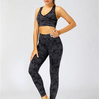 Legging Sport Camouflage Sans Couture | Yogaova