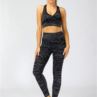 Legging Sport Camouflage Sans Couture | Yogaova