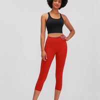 Legging Sport Capri Taille Haute | Yogaova