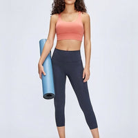 Legging Sport Capri Taille Haute | Yogaova