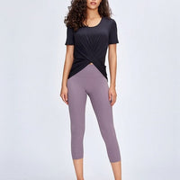 Legging Sport Capri Taille Haute | Yogaova