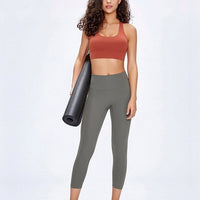 Legging Sport Capri Taille Haute | Yogaova