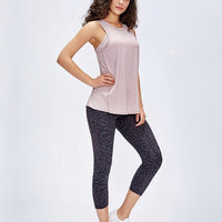 Legging Sport Capri Taille Haute | Yogaova