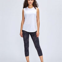 Legging Sport Capri Taille Haute | Yogaova