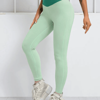 Legging Sport Ceinture Croisée - Elixy | Yogaova