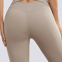 Legging Sport Ceinture Croisée Ouverte | Yogaova