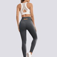 Legging Sport Ceinture Croisée Ouverte | Yogaova