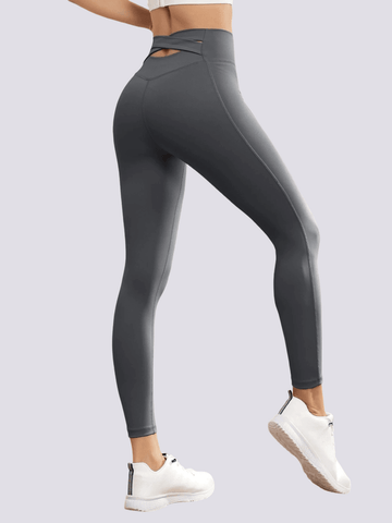 Legging Sport Ceinture Croisée Ouverte | Yogaova