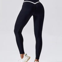 Legging Sport Ceinture Croisée Sans Couture | Yogaova