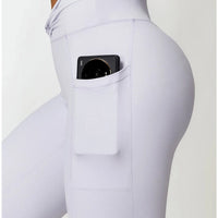 Legging Sport Ceinture Plissée - Tendance 2024 | Yogaova