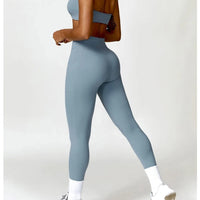 Legging Sport Ceinture Plissée - Tendance 2024 | Yogaova