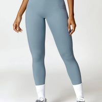 Legging Sport Ceinture Plissée - Tendance 2024 | Yogaova