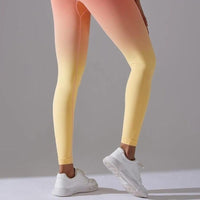 Legging Sport Coloré Dégradé Push Up | Yogaova