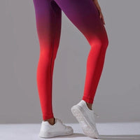 Legging Sport Coloré Dégradé Push Up | Yogaova