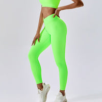 Legging Sport Côtelé Taille Croisée - Melissa | Yogaova