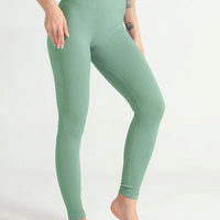 Legging Sport Côtelé Taille Haute | Yogaova