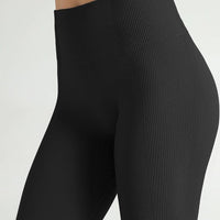 Legging Sport Côtelé Taille Haute | Yogaova