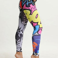 Legging Sport Dessin Pop Art | Yogaova