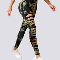 Legging Sport Destroy Push Up Sans Couture | Yogaova