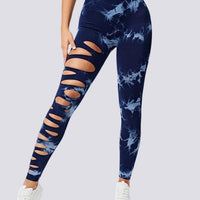 Legging Sport Destroy Push Up Sans Couture | Yogaova