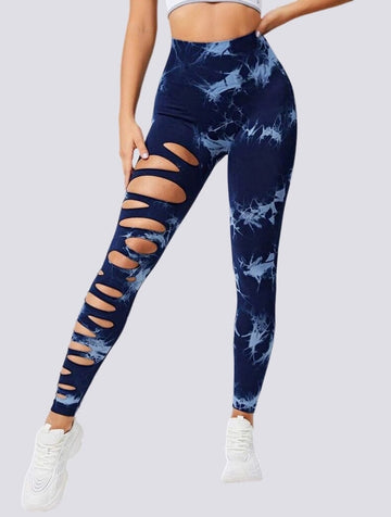 Legging Sport Destroy Push Up Sans Couture | Yogaova