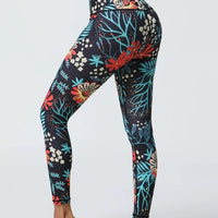 Legging Sport Femme Imprimé Floral | Yogaova