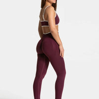 Legging Sport Femme Sans Couture Push Up - Ventre Plat | Yogaova