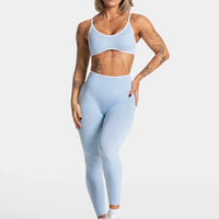 Legging Sport Femme Sans Couture Push Up - Ventre Plat | Yogaova