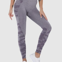 Legging Sport Imprimé Camouflage Sans Couture | Yogaova