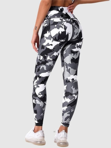 Legging Sport Imprimé Camouflage | Yogaova