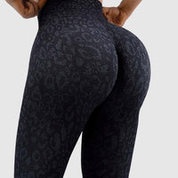 Legging Sport Léopard Push Up Sans Couture | Yogaova