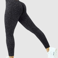 Legging Sport Léopard Push Up Sans Couture | Yogaova