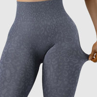 Legging Sport Léopard Push Up Sans Couture | Yogaova
