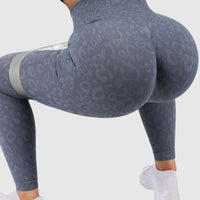 Legging Sport Léopard Push Up Sans Couture | Yogaova