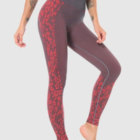 Legging Sport Léopard Sans Couture | Yogaova