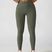Legging Sport Léopard Taille Haute | Yogaova