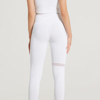 Legging Sport Maille Transparente | Yogaova