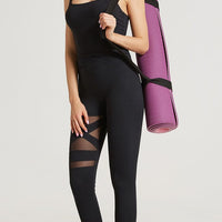 Legging Sport Maille Transparente | Yogaova