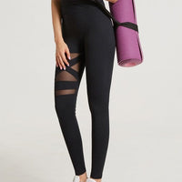 Legging Sport Maille Transparente | Yogaova