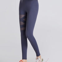 Legging Sport Maille Transparente | Yogaova