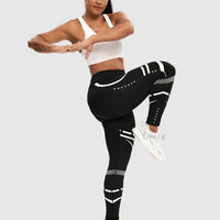 Legging Sport Motif Géométrique Sans Couture | Yogaova