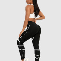 Legging Sport Motif Géométrique Sans Couture | Yogaova