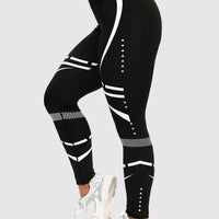 Legging Sport Motif Géométrique Sans Couture | Yogaova