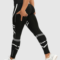 Legging Sport Motif Géométrique Sans Couture | Yogaova