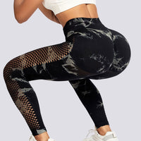 Legging Sport Motif Imprimé Maille Sans Couture (Push Up) | Yogaova