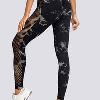 Legging Sport Motif Imprimé Maille Sans Couture (Push Up) | Yogaova