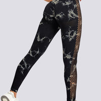 Legging Sport Motif Imprimé Maille Sans Couture (Push Up) | Yogaova