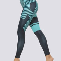 Legging Sport Motif Rayé | Yogaova
