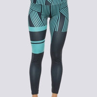 Legging Sport Motif Rayé | Yogaova